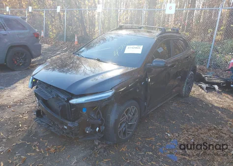 2022 Hyundai Kona N Line from USA, damaged, VIN KM8K3CA3XNU902063